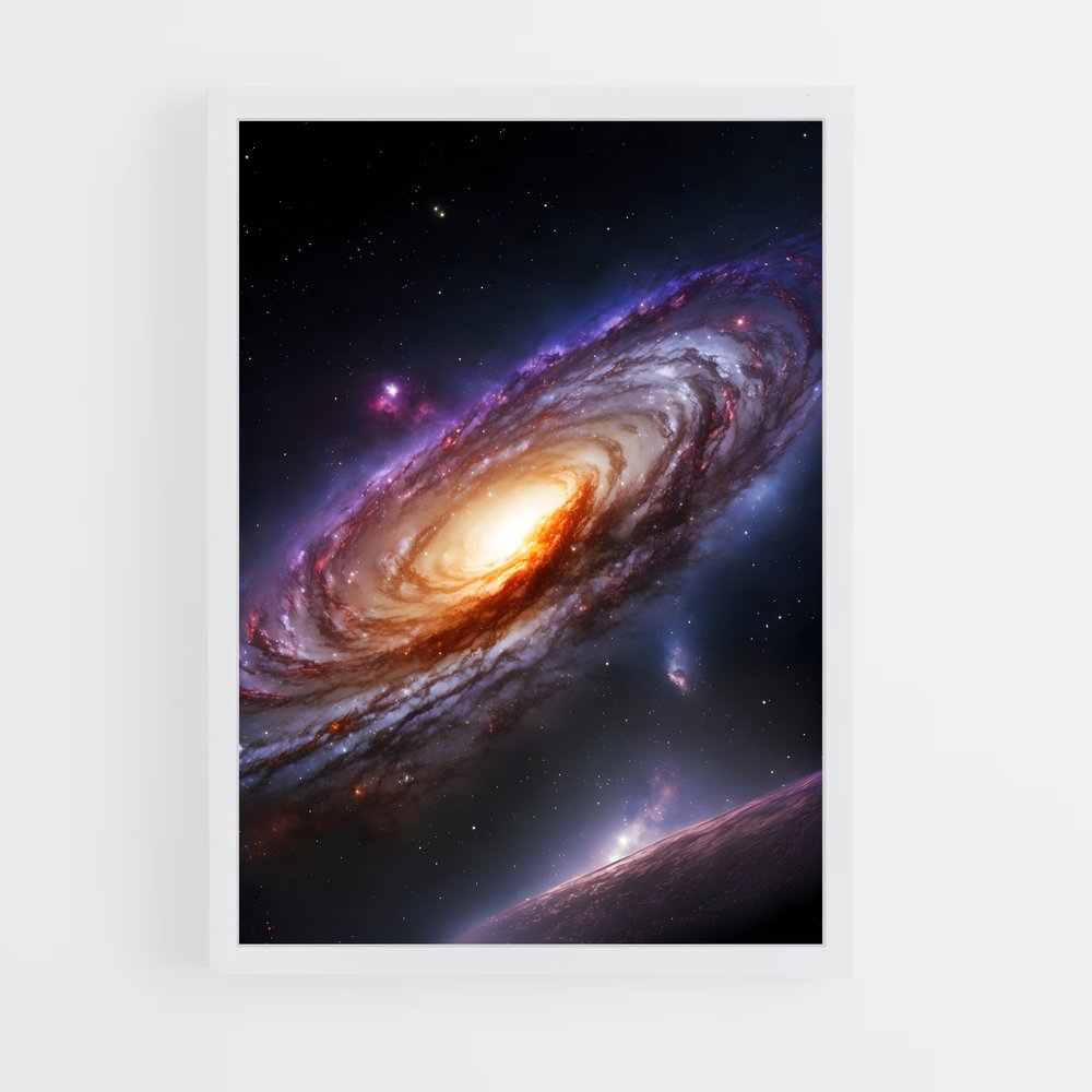 Poster Galaxie Envoûtante (vue 3)